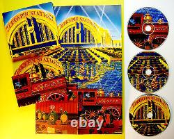 Grateful Dead Terrapin Station 3 CD Poster Backstage Pass Printemps 1990 MD 3/15/90