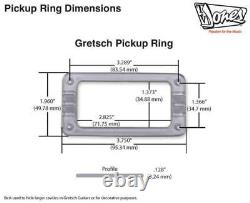 Gretsch Filtertron Bridge & Neck Pickup Setnickellunettes Inclusesmarque Nouveau
