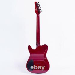 Grote Set-in Electric Guitar Avec Accordeurs De Verrouillage (rouge) Grwb-tlrd