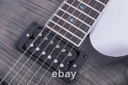 Grote Tele Set Dans Le Cou Electric Guitar Black Couleur Locking Accordeurs