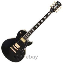 Guitare Électrique BLITZ BLP-CST BK Corps en Nato Noir, Manche en Nato, Touche en Palissandre