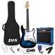 Guitare Électrique Lyxpro Débutant 39 Et Accessoires De Guitare Électrique, Bleu