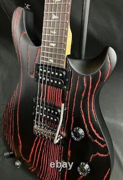 Guitare Électrique PRS SE CE 24 LTD Sablée Rouge avec Housse (275)