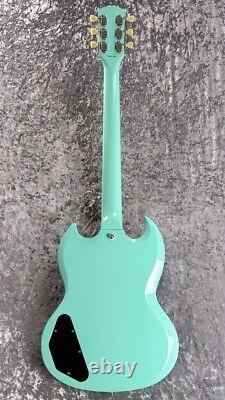 Guitare Électrique Tokai SG-166/CM Seaform Green avec Housse, Expédition depuis le Japon