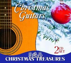 Guitare Noël Treasures Par Various Artists 2 CD Set 2011 Nouveau