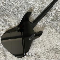 Guitare électrique Custom ST gaucher noir avec micros SSH et livraison gratuite