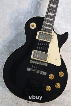 Guitare électrique Gibson 50'S Les Paul Standard noire 2024 d'occasion avec housse de transport 3,96 kg