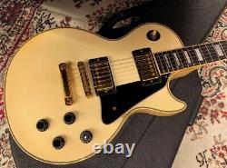 Guitare électrique Gibson Les Paul Custom Alpine White 1987, y3114