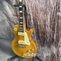 Guitare électrique LP Standard 1956 GoldTop Murphy Lab Ultra Light Aged avec micro P90