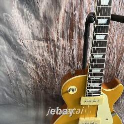 Guitare électrique LP Standard 1956 GoldTop Murphy Lab Ultra Light Aged avec micro P90