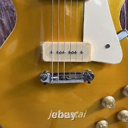 Guitare électrique LP Standard 1956 GoldTop Murphy Lab Ultra Light Aged avec micro P90