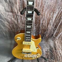 Guitare électrique LP Standard 1956 GoldTop Murphy Lab Ultra Light Aged avec micro P90