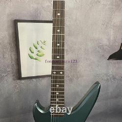 Guitare électrique Solid Body Special X Style avec touche en palissandre et finition métallique bleu foncé