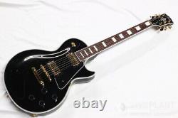 Guitare électrique Tokai Les Paul Custom Black LC156S BB HH Medium avec étui gig