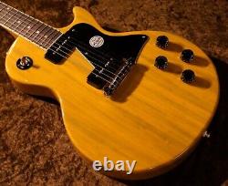 Guitare électrique Tokai Les Paul Special jaune transparent LSS256 avec étui rigide