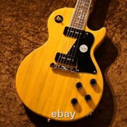 Guitare électrique Tokai Les Paul Special jaune transparent LSS256 avec étui rigide