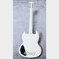 Guitare électrique Tokai SG série Premium SG-248 SW blanche avec étui rigide neuf