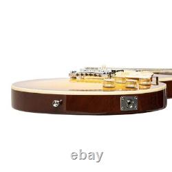 Guitare électrique de la série Deluxe Stagg SEL-DLX TB BST Sunburst Tobacco