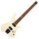 Guitare électrique Sans Tête Corona Gravity Nt Vintage White Avec Frettes En Acier Inoxydable Jescar