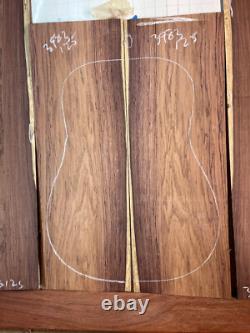 Guitare en palissandre du Honduras, dos et éclisses, bois de luthier pour le dos et les éclisses