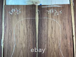 Guitare en palissandre du Honduras, dos et éclisses, bois de luthier pour le dos et les éclisses