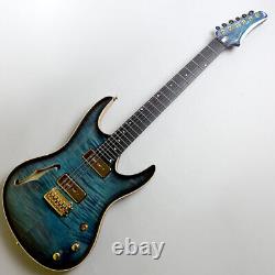 Guitares Valenti Bas Goldhardware Oceanblue #01 #gg8is