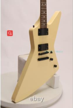 Inlays de Doigt d'Honneur en Crème Jaune de Style EX de Guitare Électrique Eet Fuk Metallica