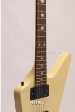 Inlays de Doigt d'Honneur en Crème Jaune de Style EX de Guitare Électrique Eet Fuk Metallica