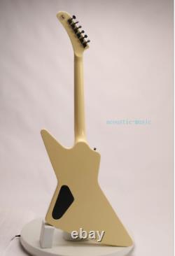 Inlays de Doigt d'Honneur en Crème Jaune de Style EX de Guitare Électrique Eet Fuk Metallica