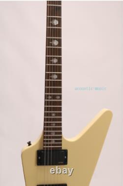 Inlays de Doigt d'Honneur en Crème Jaune de Style EX de Guitare Électrique Eet Fuk Metallica