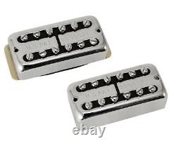 Jeu de micros Gretsch Filtertron Bridge & Neck, Nickel, avec Bezels inclus, Neuf