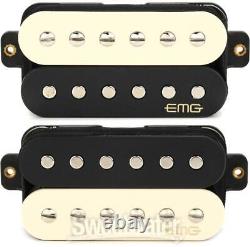 Jeu de micros humbucker EMG Fat 55 Zebra