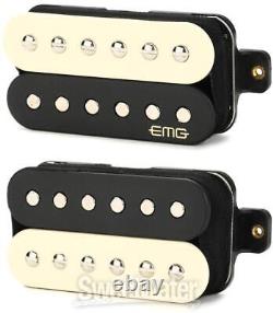 Jeu de micros humbucker EMG Fat 55 Zebra