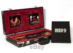 Kiss The Kiss Box Set 5 X CD Guitar Case 2001 Edition Limitée Rare Scellé