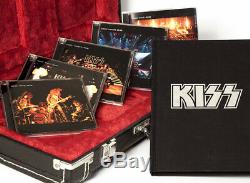 Kiss The Kiss Box Set 5 X CD Guitar Case 2001 Edition Limitée Rare Scellé