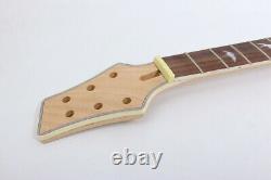 Kit Guitare 1set Collier De Guitare 22fret Semi-hollow Guitar Body Maple Avec Reliure