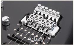Kit de démarrage pour débutant Smiger SG5BLK 24 frettes guitare électrique Floyd Rose