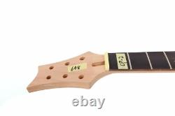 Kit de guitare 1set Manche de guitare 22 frettes Tilleul Touche en palissandre Incrustation soleil