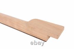 Kit de guitare 1set Manche de guitare 22 frettes Tilleul Touche en palissandre Incrustation soleil