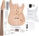 Kit De Guitare électrique S-style Diy Stewmac Avec Ensemble De Finition Colortone Sonic Blue