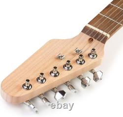 Kit de guitare électrique S-Style DIY StewMac avec ensemble de finition ColorTone Sonic Blue