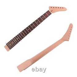 Kit de guitare électrique à monter soi-même Ex type corps en acajou avec jeu de quincaillerie dorée, livraison gratuite