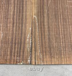 Livre de guitare acoustique en palissandre indien - Ensemble de dos et éclisses en bois de tonalité assorti
