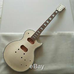 Meilleur 1 Jeu Inachevé Kit Guitare Électrique Guitare Diy Avec Tout Le Matériel / Lp Style