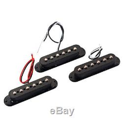 Micros Simple Bobinage Cou / Moyen / Pont Set Pour St Guitares Électriques Nouveau