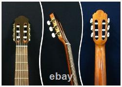 Miguel Almeria 20-cr Solid Cedar Top, Nylon String Classical Guitar+free Gig Bag