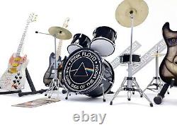 Mini Live Set Pink Floyd Hommage 14 Mini Drum Guitare David Gilmour Gadget