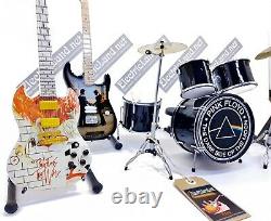 Mini Live Set Pink Floyd Hommage 14 Mini Drum Guitare David Gilmour Gadget