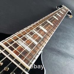 NOUVELLE EDWARDS E-FV-LTD Guitare électrique Flying V à manche set-noir 3,35 kg avec GB