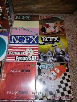 Nofx Vert Couleur Vinyl Signed Box Set